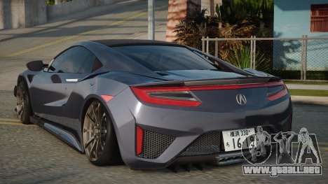 Acura NSX 17th para GTA San Andreas