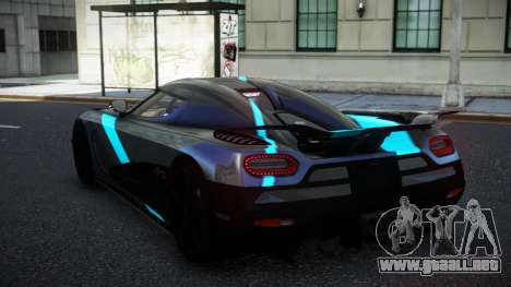 Koenigsegg Agera Xisly S4 para GTA 4