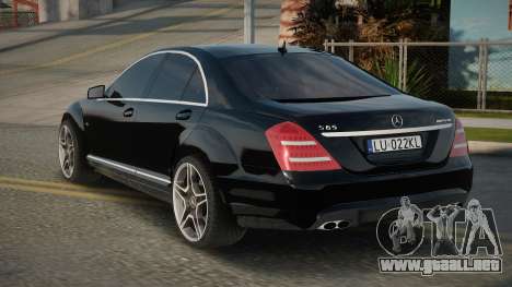 Mercedes-Benz W221 Kayex para GTA San Andreas