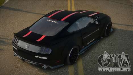 Ford Mustang GT LW 15th para GTA San Andreas