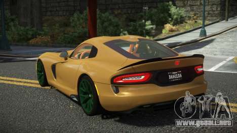 Dodge Viper Xuyujibe para GTA 4