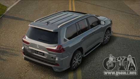 Lexus LX570 19th para GTA San Andreas