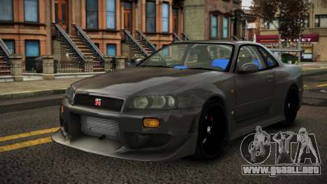 Nissan Skyline R34 Akok para GTA 4