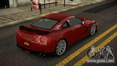 Nissan GT-R Qufo para GTA 4