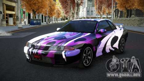 Nissan Skyline R32 Lanie S8 para GTA 4