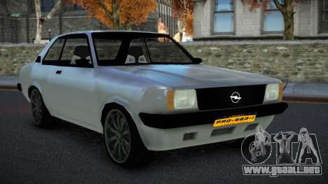 Opel Ascona Kuqluvat para GTA 4
