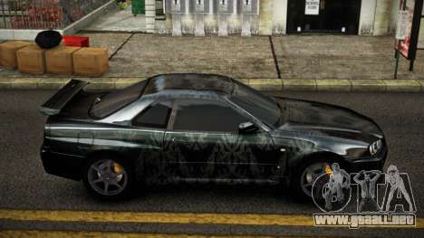 Nissan Skyline R34 Erxah S2 para GTA 4