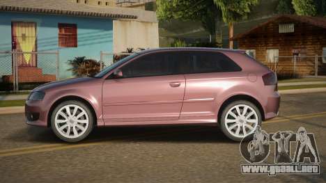 Audi A3 10th para GTA San Andreas