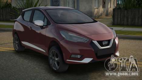 Nissan Micra 19th para GTA San Andreas