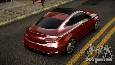 Mercedes-Benz C63S AMG Cuhwi para GTA 4