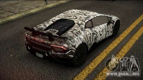 Lamborghini Huracan Nerael S14 para GTA 4