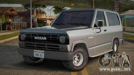 Nissan Patrol 80th para GTA San Andreas