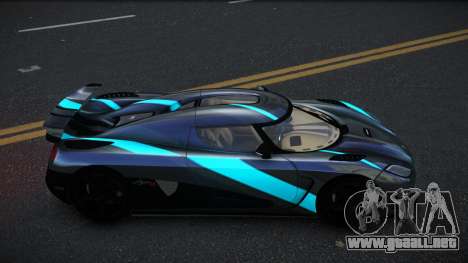 Koenigsegg Agera Xisly S4 para GTA 4