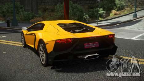 Lamborghini Aventador Sebuw para GTA 4