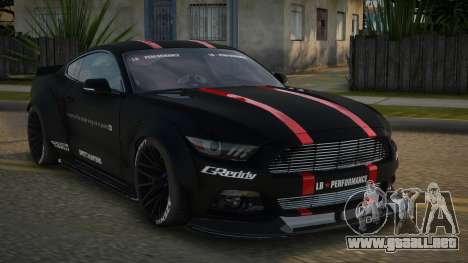 Ford Mustang GT LW 15th para GTA San Andreas
