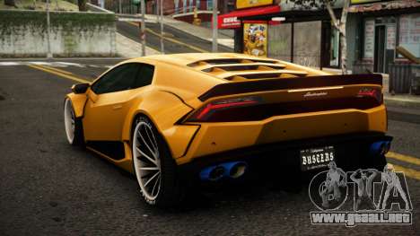 Lamborghini Huracan Zinig para GTA 4