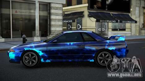 Nissan Skyline R32 Lanie S3 para GTA 4