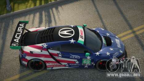 Acura NSX 18th para GTA San Andreas