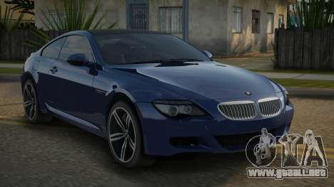 BMW M6 E63 10th para GTA San Andreas