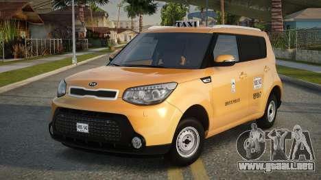Kia Soul Taxi 15th para GTA San Andreas
