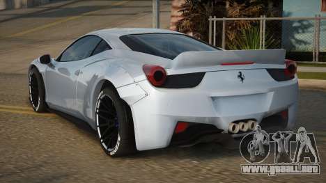 Ferrari 458 LBW para GTA San Andreas