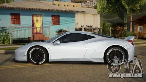 Ferrari 458 LBW para GTA San Andreas