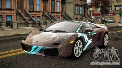 Lamborghini Gallardo Erfiaxa S5 para GTA 4