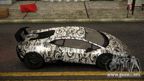 Lamborghini Huracan Nerael S14 para GTA 4