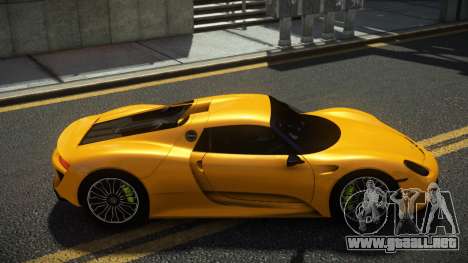 Porsche 918 Wislecov para GTA 4