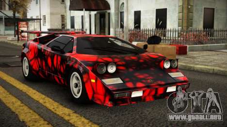 Lamborghini Countach Brier S2 para GTA 4