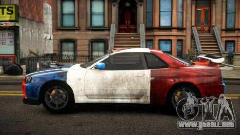 Nissan Skyline R34 Erxah S12 para GTA 4