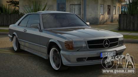 Mercedes-Benz 560 SEC AMG Ronke para GTA San Andreas
