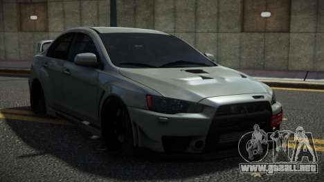 Mitsubishi Lancer Evolution X Deixe para GTA 4