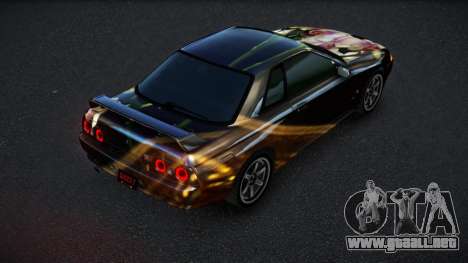 Nissan Skyline R32 Lanie S6 para GTA 4