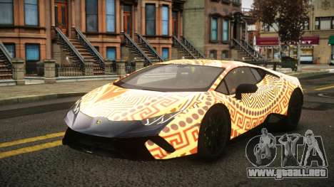 Lamborghini Huracan Nerael S12 para GTA 4