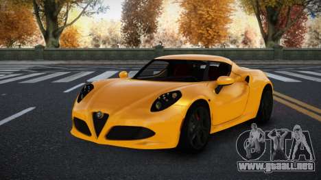 Alfa Romeo 4C Wadre para GTA 4