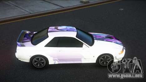 Nissan Skyline R32 Lanie S8 para GTA 4
