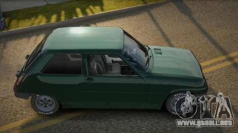 Renault 5 72th para GTA San Andreas