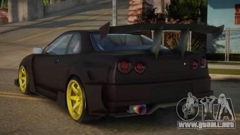 Nissan Skyline R34 Analber para GTA San Andreas