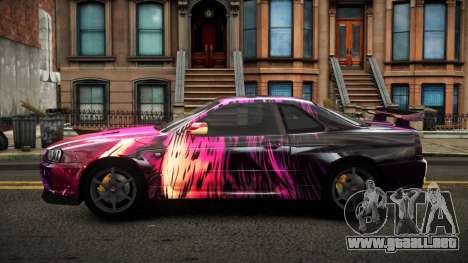 Nissan Skyline R34 Erxah S9 para GTA 4