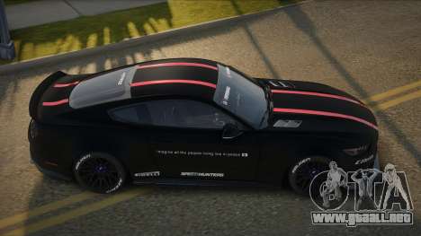 Ford Mustang GT LW 15th para GTA San Andreas