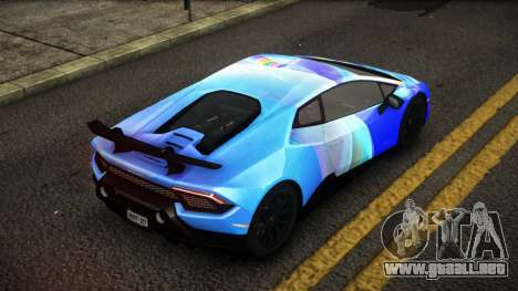 Lamborghini Huracan Nerael S6 para GTA 4