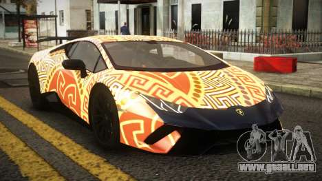 Lamborghini Huracan Nerael S12 para GTA 4