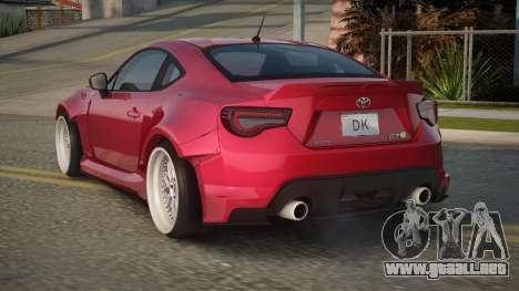 Toyota GT86 Tayus para GTA San Andreas