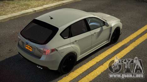 Subaru Impreza Kuqoy para GTA 4