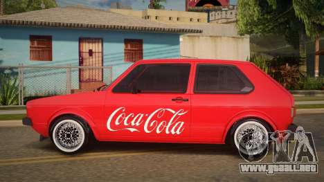 Volkswagen Golf 83th para GTA San Andreas