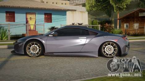 Acura NSX 17th para GTA San Andreas