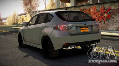 Subaru Impreza Kuqoy para GTA 4