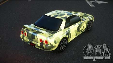 Nissan Skyline R32 Lanie S12 para GTA 4