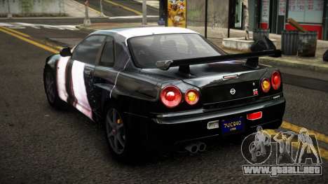 Nissan Skyline R34 Erxah S11 para GTA 4
